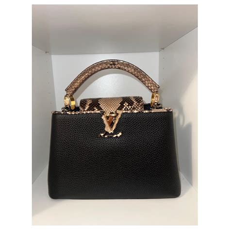 capucine python louis vuitton|louis vuitton capucines price euro.